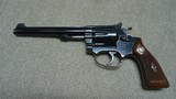 HARD TO FIND S&W MODEL 35-1, 6" BARREL, .22/32 KIT GUN, #104XXX, MADE 1960. - 1 of 14