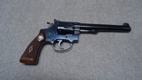 HARD TO FIND S&W MODEL 35-1, 6" BARREL, .22/32 KIT GUN, #104XXX, MADE 1960. - 2 of 14