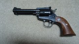 EARLY RUGER NEW MODEL SUPER SINGLE SIX .22 LR AND .22 MAGNUM CONVERTIBLE, MADE 1978, NEW IN BOX - 4 of 9