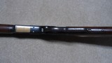 FINE CONDITION 1873 2ND. MOD. 22" ROUND BARREL FULL MAGAZINE , SHOTGUN BUTT SHORT RIFLE, .38-40 #64XXX, MADE 1881 - 6 of 20
