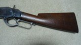 FINE CONDITION 1873 2ND. MOD. 22" ROUND BARREL FULL MAGAZINE , SHOTGUN BUTT SHORT RIFLE, .38-40 #64XXX, MADE 1881 - 11 of 20