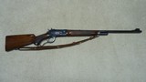 FIRST YEAR PRODUCTION, LONG TANG MODEL 71 DELUXE .348 CALIBER RIFLE WITH BOLT PEEP SIGHT, SUPER GRADE SLING SWIVELS AND SLING, #6XXX, MADE 1936 - 1 of 21