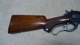 FIRST YEAR PRODUCTION, LONG TANG MODEL 71 DELUXE .348 CALIBER RIFLE WITH BOLT PEEP SIGHT, SUPER GRADE SLING SWIVELS AND SLING, #6XXX, MADE 1936 - 7 of 21
