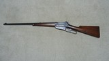 1895 .405 WCF CALIBER WITH SPECIAL ORDER LONG LYMAN RECEIVER SIGHT AND SHOTGUN BUTT, #421XXX, MADE 1925. - 2 of 22