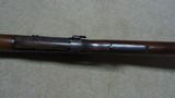 1895 .405 WCF CALIBER WITH SPECIAL ORDER LONG LYMAN RECEIVER SIGHT AND SHOTGUN BUTT, #421XXX, MADE 1925. - 7 of 22