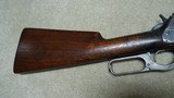 1895 .405 WCF CALIBER WITH SPECIAL ORDER LONG LYMAN RECEIVER SIGHT AND SHOTGUN BUTT, #421XXX, MADE 1925. - 8 of 22