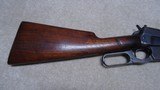 1895 .405 WCF CALIBER WITH SPECIAL ORDER LONG LYMAN RECEIVER SIGHT AND SHOTGUN BUTT, #421XXX, MADE 1925. - 9 of 22