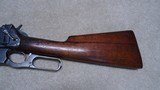 1895 .405 WCF CALIBER WITH SPECIAL ORDER LONG LYMAN RECEIVER SIGHT AND SHOTGUN BUTT, #421XXX, MADE 1925. - 13 of 22