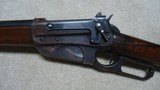 1895 .405 WCF CALIBER WITH SPECIAL ORDER LONG LYMAN RECEIVER SIGHT AND SHOTGUN BUTT, #421XXX, MADE 1925. - 4 of 22