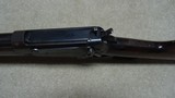 1895 .405 WCF CALIBER WITH SPECIAL ORDER LONG LYMAN RECEIVER SIGHT AND SHOTGUN BUTT, #421XXX, MADE 1925. - 6 of 22