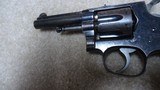 ANTIQUE MODEL 1896 .32 HAND EJECTOR 1st MOD. DA REVOLVER WITH SCARCE AND DESIRABLE BLUE FINISH, #12XXX - 10 of 17