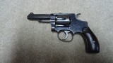 ANTIQUE MODEL 1896 .32 HAND EJECTOR 1st MOD. DA REVOLVER WITH SCARCE AND DESIRABLE BLUE FINISH, #12XXX - 1 of 17