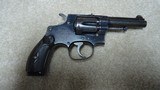 ANTIQUE MODEL 1896 .32 HAND EJECTOR 1st MOD. DA REVOLVER WITH SCARCE AND DESIRABLE BLUE FINISH, #12XXX - 2 of 17
