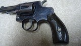 ANTIQUE MODEL 1896 .32 HAND EJECTOR 1st MOD. DA REVOLVER WITH SCARCE AND DESIRABLE BLUE FINISH, #12XXX - 11 of 17