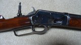 EXTREMELY RARE, EXCELLENT MARLIN MODEL 1888 .38-40 WITH 2" EXTRA LONG 26" OCTAGON BARREL, #24824, MADE 1889 - 3 of 20