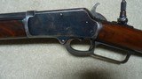 EXTREMELY RARE, EXCELLENT MARLIN MODEL 1888 .38-40 WITH 2" EXTRA LONG 26" OCTAGON BARREL, #24824, MADE 1889 - 4 of 20
