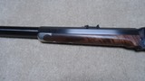 JUST IN: Saddle Rifle, .50-90, 16 lb. 30" HALF OCTAGON bull barrel, - 15 of 17