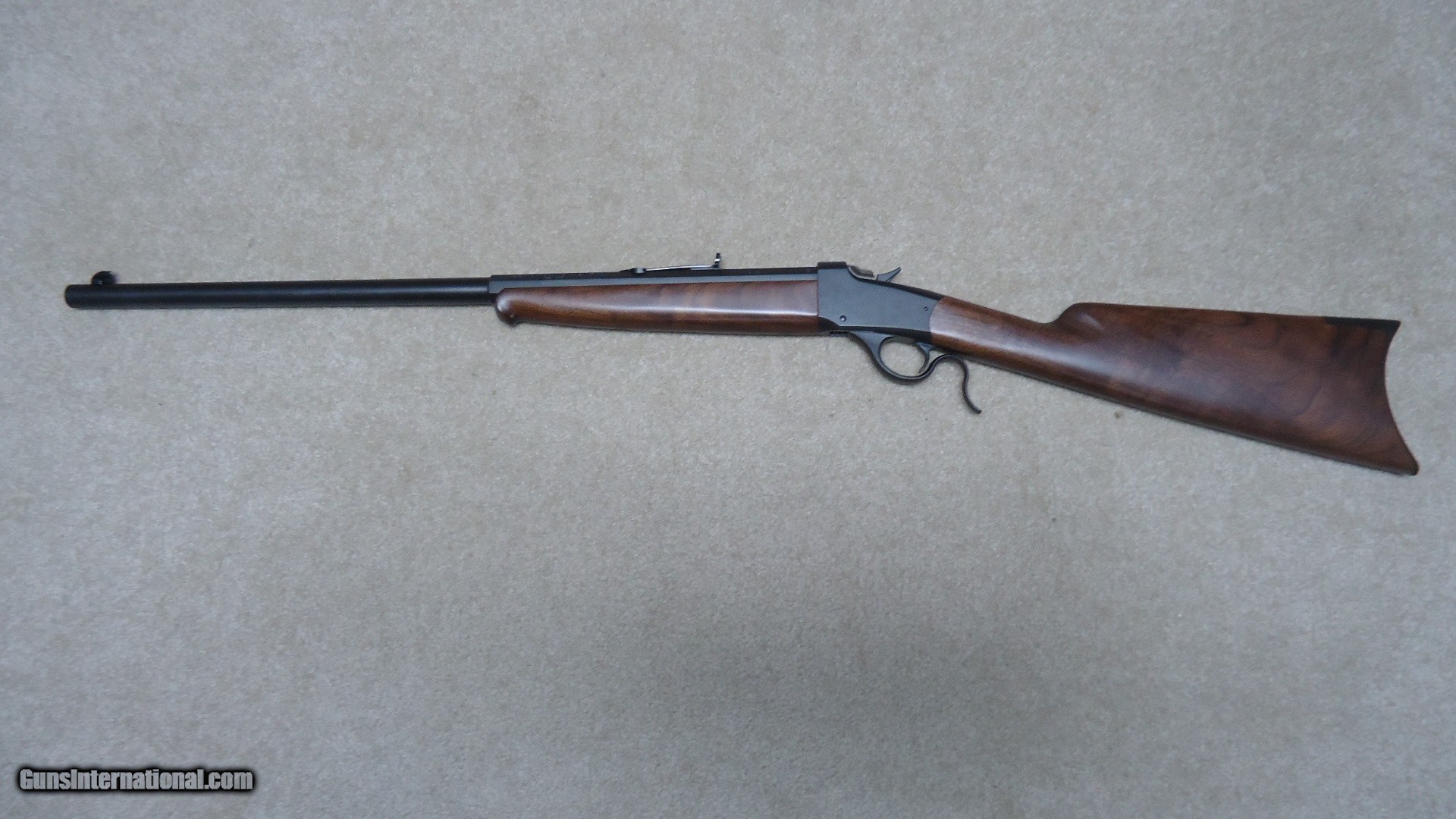 WINCHESTER - U. S. REPEATING ARMS 1885 LOWALL SINGLE SHOT .22 LONG RIFLE, 24  HALF OCTAGON BARREL, NEW IN BOX