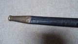 1870 USN MARKED BAYONET AND LEATHER SCABBARD FOR REM./SPRINGFIELD 1870 ROLLING BLOCK NAVY .50-70 RIFLE - 15 of 20