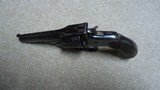 VERY FINE CONDITION, DESIRABLE BLUE FINISH .38 DOUBLE ACTION 4TH MODEL REVOLVER, #471XXX, MADE 1895-1909. - 3 of 19