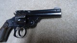 VERY FINE CONDITION, DESIRABLE BLUE FINISH .38 DOUBLE ACTION 4TH MODEL REVOLVER, #471XXX, MADE 1895-1909. - 14 of 19