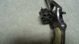 COLT'S FIRST SIDE-SWING CYLINDER MODEL! M-1889 NAVY DOUBLE ACTION REVOLVER, #11XXX, MADE 1889, .38 COLT CAL - 13 of 15