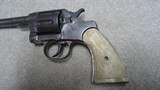 COLT'S FIRST SIDE-SWING CYLINDER MODEL! M-1889 NAVY DOUBLE ACTION REVOLVER, #11XXX, MADE 1889, .38 COLT CAL - 10 of 15