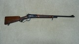 2ND YEAR PRODUCTION MODEL 71 DELUXE .348 WCF WITH LONG TANG AND BOLT PEEP SIGHT, #11XXX, MADE 1937. - 1 of 21