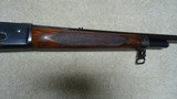 2ND YEAR PRODUCTION MODEL 71 DELUXE .348 WCF WITH LONG TANG AND BOLT PEEP SIGHT, #11XXX, MADE 1937. - 8 of 21