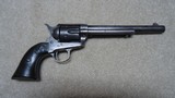 SINGLE ACTION ARMY IN DESIRABLE .45 COLT WITH 7 1/2" BARREL, WITH COLT FACTORY LETTER, #186XXX, SHIPPED 1899 - 1 of 16