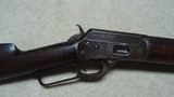 RARE
MARLIN 1889 .38-40 RIFLE WITH 30" OCTAGON BARREL WITH FACTORY LETTER, ONLY 165 MADE IN THIS LENGTH - 3 of 19