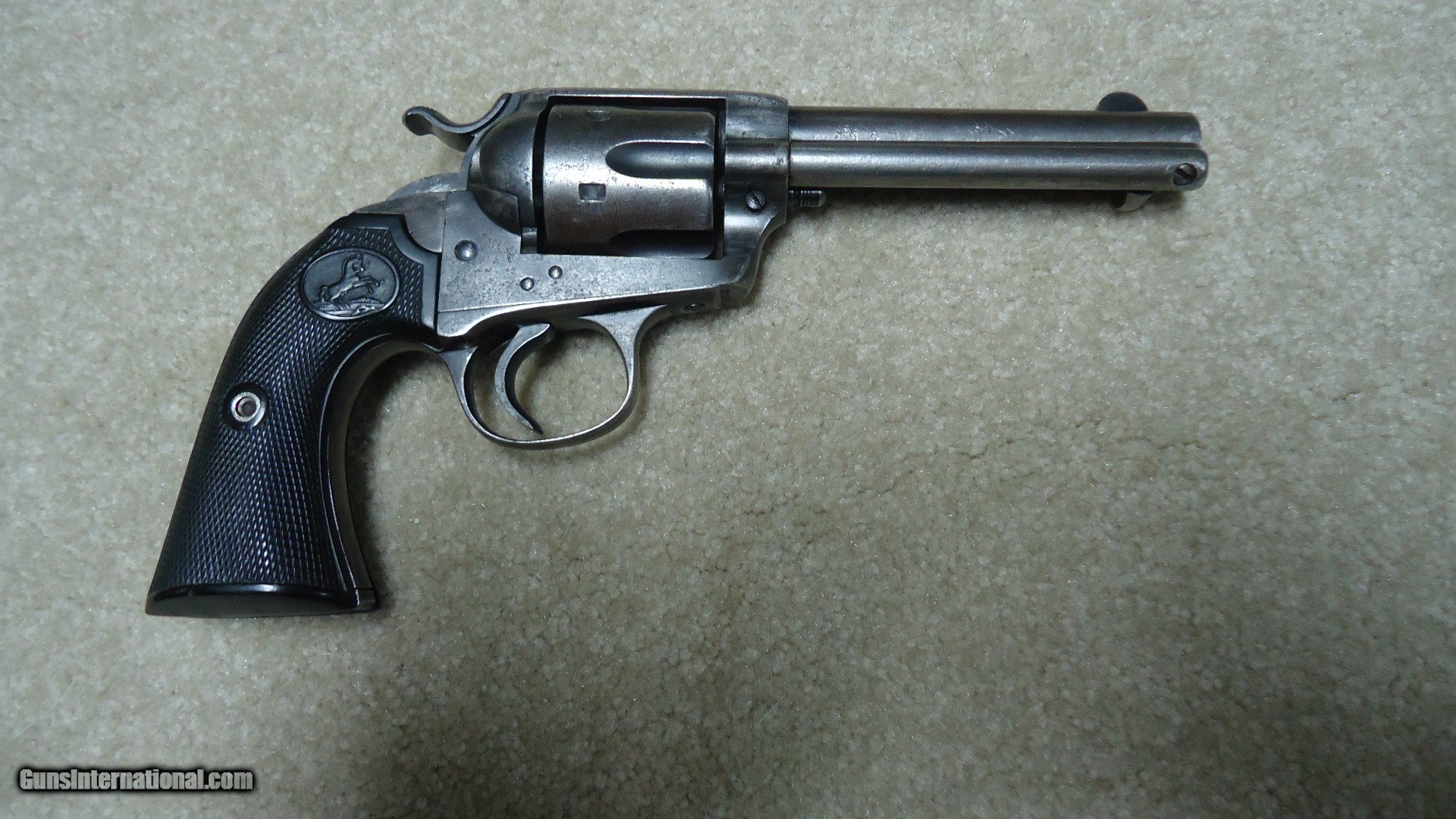 BISLEY IN DESIRABLE .44-40 CALIBER WITH 4 3/4