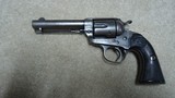 BISLEY IN DESIRABLE .44-40 CALIBER WITH 4 3/4" BARREL, WITH COLT FACTORY LETTER, #259XXX, MADE 1904. - 2 of 15