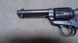 BISLEY IN DESIRABLE .44-40 CALIBER WITH 4 3/4" BARREL, WITH COLT FACTORY LETTER, #259XXX, MADE 1904. - 9 of 15