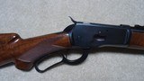 BROWNING MODEL 53, .32-20 LEVER RIFLE WITH GORGEOUS FANCY CHECKERED STOCK AND FOREND - 3 of 17