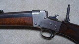 REMINGTON HEPBURN OCTAGON SPORTING RIFLE IN SCARCE .38-55 CALIBER, #9XXX - 4 of 22
