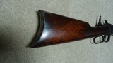 SPECIAL ORDER TAKEDOWN 1892 OCTAGON RIFLE, .32-20, WITH FANCY WALNUT STOCK, #381XXX, MADE 1908. - 8 of 22