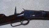 SPECIAL ORDER TAKEDOWN 1892 OCTAGON RIFLE, .32-20, WITH FANCY WALNUT STOCK, #381XXX, MADE 1908. - 3 of 22