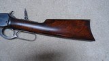 SPECIAL ORDER TAKEDOWN 1892 OCTAGON RIFLE, .32-20, WITH FANCY WALNUT STOCK, #381XXX, MADE 1908. - 12 of 22