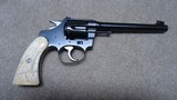 EXTREMELY RARE .32 CALIBER TARGET POLICE POSITIVE REVOLVER, #2XX007, MADE 1925. - 2 of 17