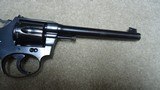 EXTREMELY RARE .32 CALIBER TARGET POLICE POSITIVE REVOLVER, #2XX007, MADE 1925. - 13 of 17