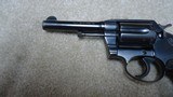 CLASSIC POLICE POSITIVE SPECIAL REVOLVER IN STANDARD .38 SPECIAL CALIBER WITH 4" BARREL, #255XXX, MADE 1922. - 9 of 14
