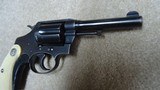 CLASSIC POLICE POSITIVE SPECIAL REVOLVER IN STANDARD .38 SPECIAL CALIBER WITH 4" BARREL, #255XXX, MADE 1922. - 12 of 14