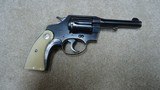 CLASSIC POLICE POSITIVE SPECIAL REVOLVER IN STANDARD .38 SPECIAL CALIBER WITH 4" BARREL, #255XXX, MADE 1922. - 2 of 14