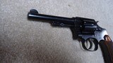 EXCELLENT PRE-WAR SNMITH & WESSON .32 REGULATION POLICE, 4 1/4" BARREL, #479XXX, MADE 1917-1942 - 9 of 14