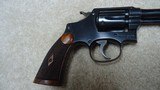 EXCELLENT PRE-WAR SNMITH & WESSON .32 REGULATION POLICE, 4 1/4" BARREL, #479XXX, MADE 1917-1942 - 11 of 14