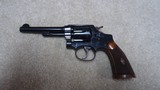 EXCELLENT PRE-WAR SNMITH & WESSON .32 REGULATION POLICE, 4 1/4" BARREL, #479XXX, MADE 1917-1942 - 1 of 14