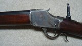 HIGH CONDITION SPECIAL ORDER WINCHESTER 1885 HIGHWALL, .32 WCF 28" #2 WEIGHT BARREL, C.1890,FACTORY LETTER - 4 of 21