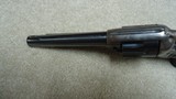 GORGEOUS, HIGH CONDITION, GREAT DEPRESSION ERA SINGLE ACTION ARMY, .45 COLT, 5 1/2" BARREL, #354XXX, MADE 1931 - 4 of 17