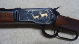  WINCHESTER 1892 "HIGH GRADE" ENGRAVED AND GOLD INLAYED .45 COLT CALIBER RIFLE, NEW IN BOX, #NTH 01XX - 4 of 17